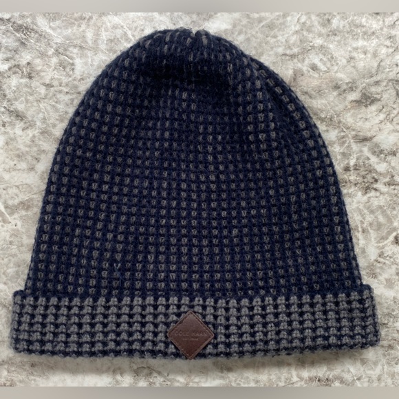 Cole Haan's Waffle Knit Beanie - Picture 1 of 2